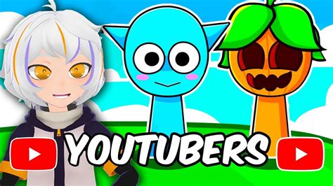 Sprunki Pero Son YOUTUBERS ChuyMine REACCIONA A Deep YouTube