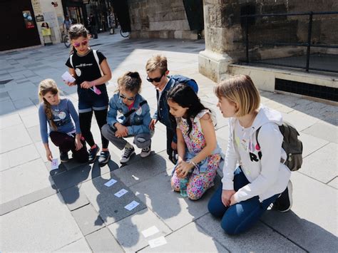 Hiergeblieben Kindergeburtstag mit Rätselrallye in Wien Mamilade