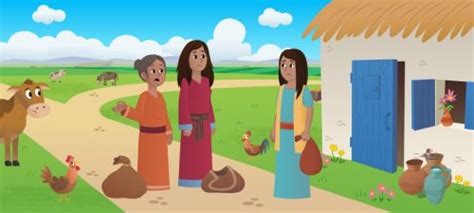 Ruth and Naomi Bible Story - Bedtimeshortstories