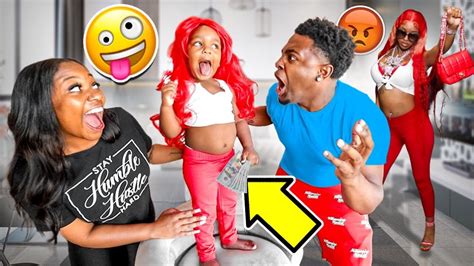 Dressing Kali Like Sexyy Red To See How Her Dad Reacts Youtube