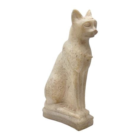 Statue D Esse Gyptienne Bastet Chat Sculpt E En Pierre Kaufen Auf