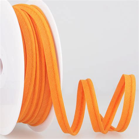 Trim Piping Flanged 25m X 2mm Pale Orange Stephanoise Groves