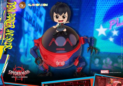 Hot Toys Spider Man Into The Spider Verse COSB Peni Parker And SP Dr Cosbaby S Bobble