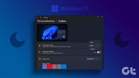 Najlepsze 3 sposoby włączania trybu ciemnego w systemie Windows 11