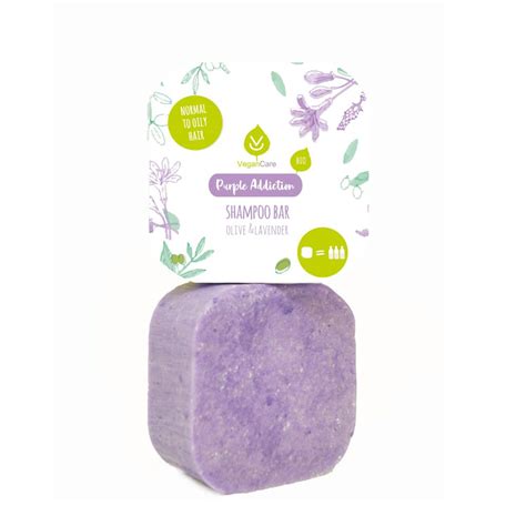 Purple Addiction Shampoo Bar For Normal To Oily Hair Lavander And Olive