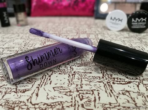 Блеск для губ NYX Professional Makeup Shimmer DOWN lip veil - «Отзыв на ...