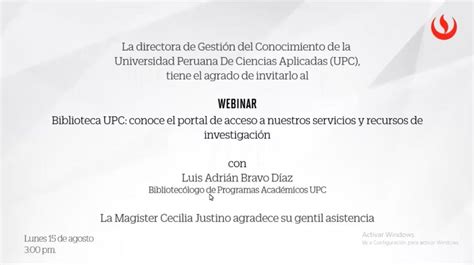 Biblioteca UPC: conoce el portal de acceso a nuestros servicios y ...