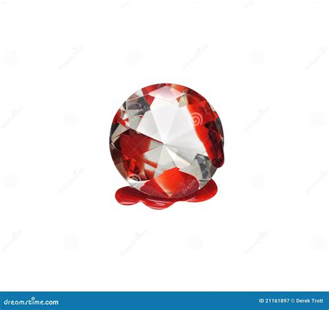 Blood Diamond stock image. Image of expensive, stone - 21161897