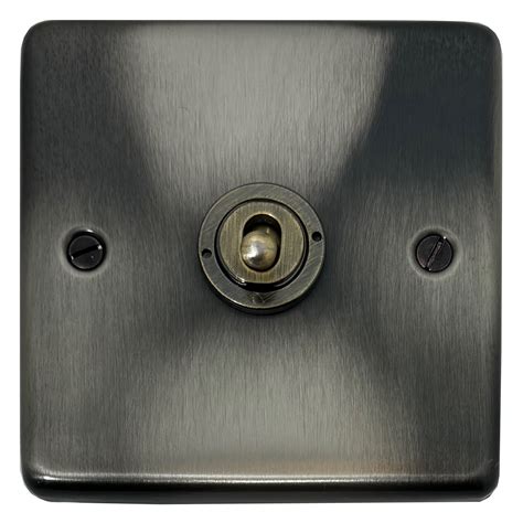 G H Contour Slate Effect Toggle Switch 1 Gang