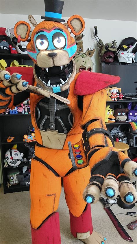 Glamrock Freddy Cosplay Fnaf Cute Cosplay Fnaf Cosplay Off