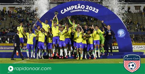 Seleção Brasileira Sub 17 conquista o Campeonato Sul Americano Rápido