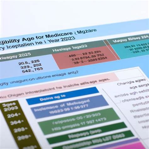 Unlocking Your Path To Retirement Navigating The Medicare Eligibility Age Chart 2023 With