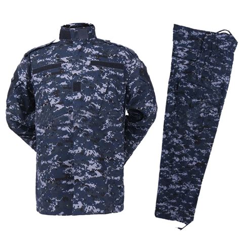 ACU Marine Deep Blue Navy Digital Camouflage Army Combat Tactical