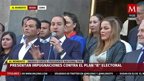 Legisladores Del PAN Presentan Impugnaciones Contra Plan B Electoral