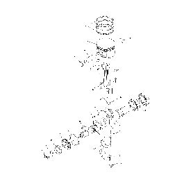 Moteur Vilbrequin Et Piston Pour Magnum X Hds Esprit Polaris