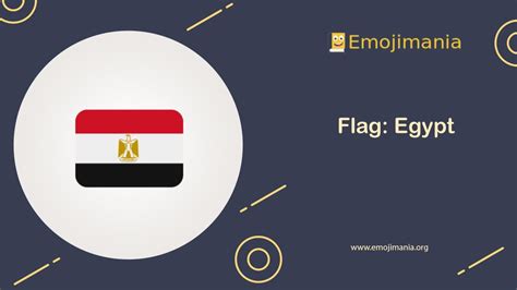 🇪🇬 Meaning | Flag: Egypt Emoji | Copy and Paste