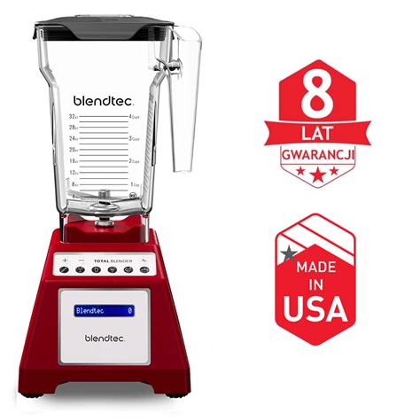 Mały Blender Kielichowy o Dużej Mocy - Blendtec Total