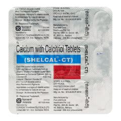 Buy Shelcal CT Tablet 15'S Online at Upto 20% OFF | Netmeds