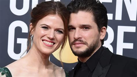 Game Of Thrones Stars Kit Harington Rose Leslie Welcome Their Second