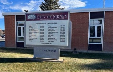 tuesday sidney city council meeting moved  sidney high school river