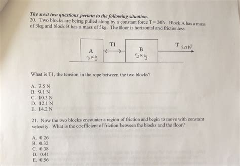 Solved The Next Two Questions Pertain To The Following Chegg