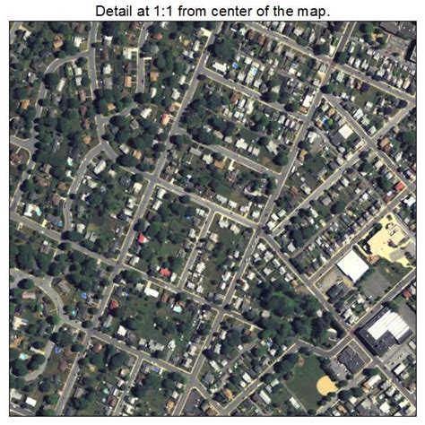 Aerial Photography Map of Emmaus, PA Pennsylvania