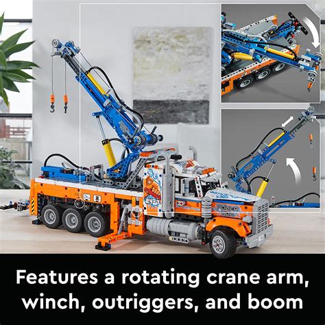 Конструктор ЛЕГО Техник 42128 - Грузовой эвакуатор (LEGO Technic Heavy ...
