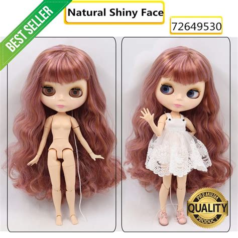 Jual Mainan Anak Terbaru ICY Blyth Doll Nude 1 6 Joint Body 30CM BJD Toys Natural Shiny Face
