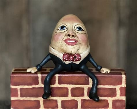 Humpty Dumpty Sat On A Wall Etsy