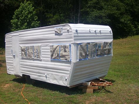 70s Terry Travel Trailer Remodel Old 1970s Terry Travel Trailer Total