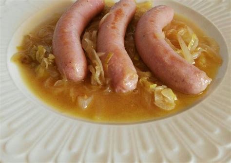 Salchichas De Pollo Encebolladas Receta De Hoy Cocina Lisson Pilar