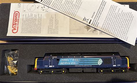 ViTrains OO Gauge V2082 Class 37 Direct Rail Services Livery VGC And