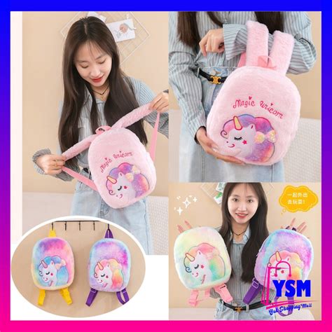 Jual YSM Tas Sekolah Anak Paud TK Tas Ransel Anak Karakter Unicorn