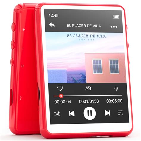 Amazon MECHEN 64GB MP3 Player Bluetooth 5 3 With 2 4 Full Touch