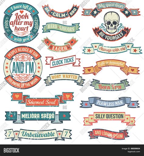 Vintage Banners Vector Photo Free Trial Bigstock