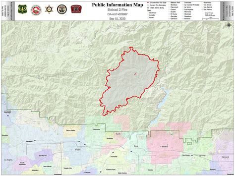 La County Fire Emergency Foothill Cities Updated Evacuation Warnings