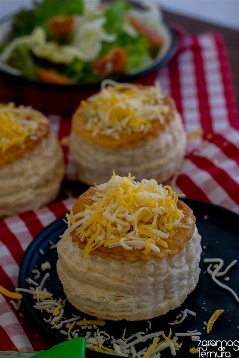 Vol Au Vent De Bacalhau E Legumes Gramas De Ternura