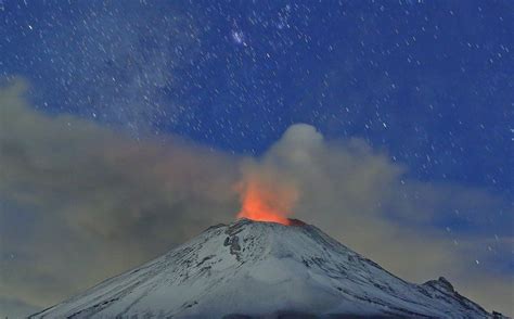 Volc N Popocat Petl Realiz Exhalaciones Cenapred La Verdad Noticias