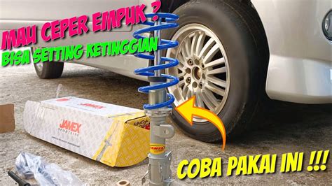 Cara Mengganti Shockbreaker Depan Jamex Coilover Avanza Xenia Old Youtube