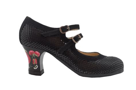 Chaussure Flamenco Bego A Cervera Deux Brides Flamencoexport