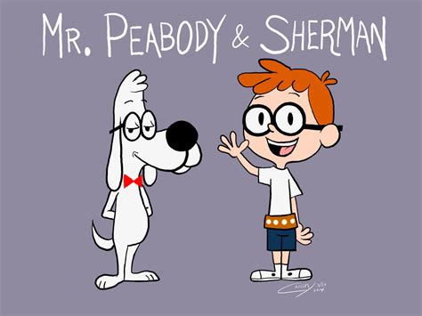 Mr Peabody and Sherman by ryuuseipro on DeviantArt