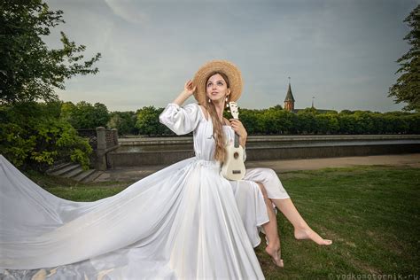 Летящие платья – фотосессия Калининград