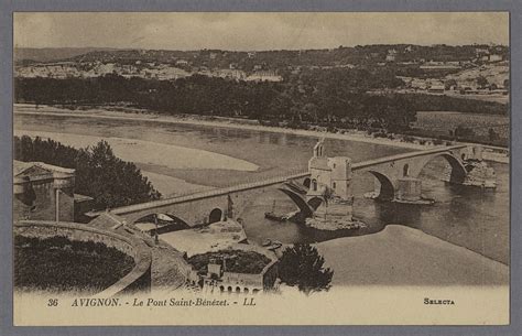 Avignon Avignon n 36 Le pont Saint Bénézet Éditions Lévy et