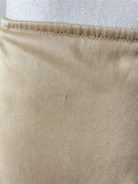 1970s Gold Half Slip Vintage Nude Skirt Slip Gem