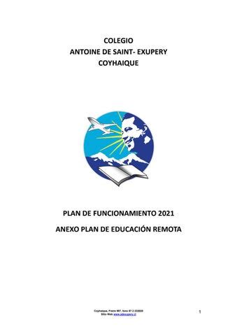 Plan Educacion Remota By Aerosistemas Issuu