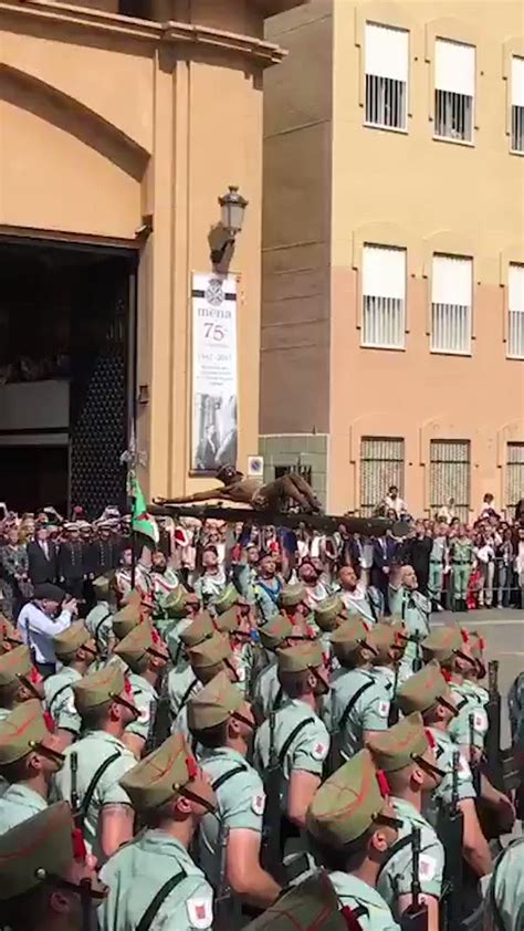 El Espa Ol On Twitter Semanasanta Los Legionarios Trasladan Por