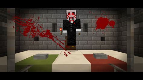 Horror Movie In Minecraft Pocket Edition Saw Horror Map Youtube