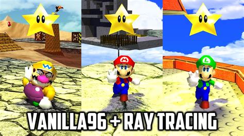 ⭐ Super Mario 64 Pc Port Vanilla96 Ray Tracing Youtube