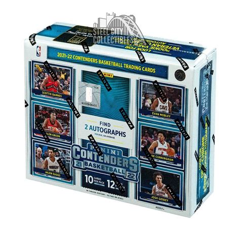 2021 22 Panini Contenders Basketball Hobby Box Steel City Collectibles