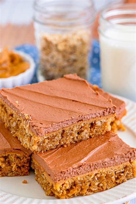 Best Lunch Lady Peanut Butter Bars